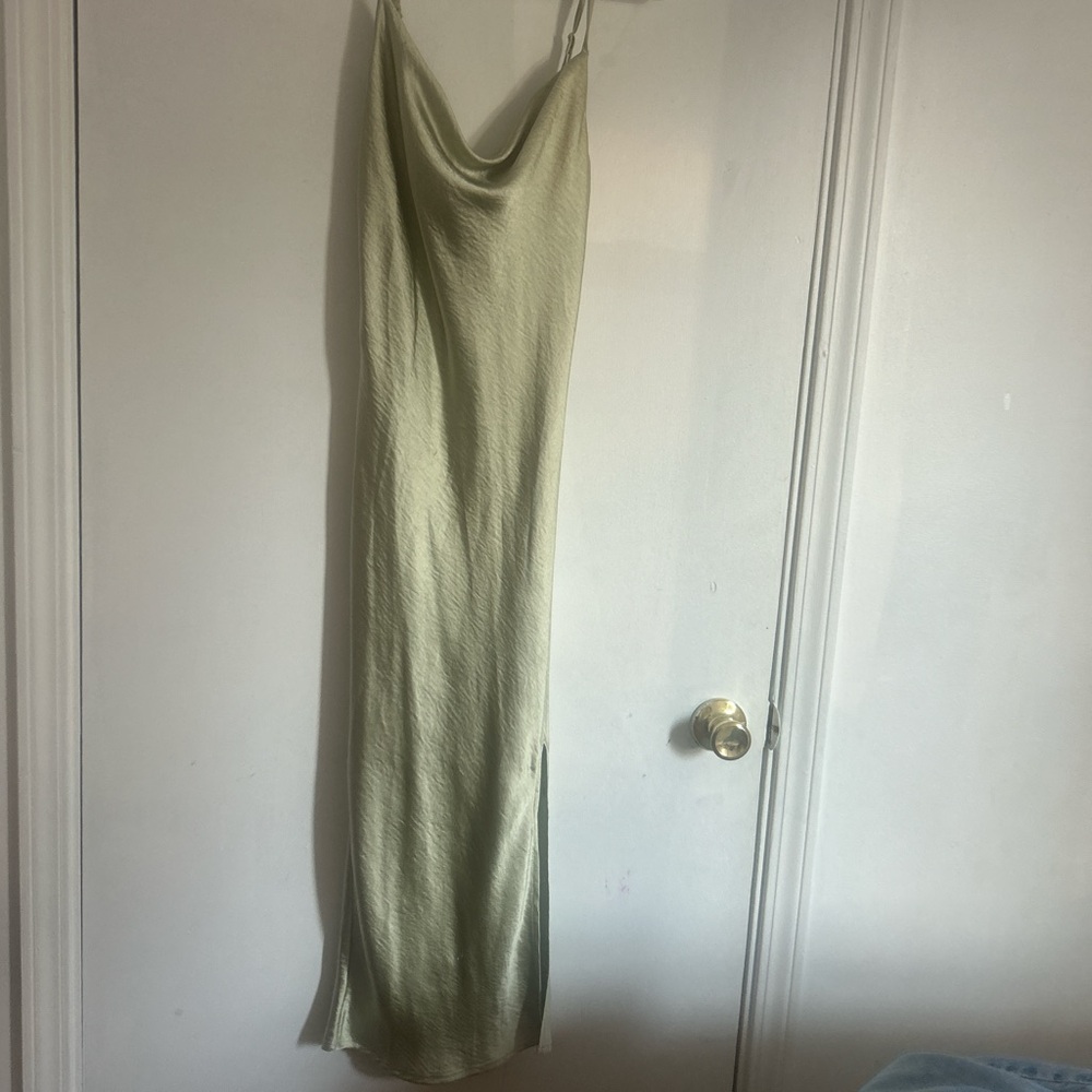 Justify Light Green Maxi Dress